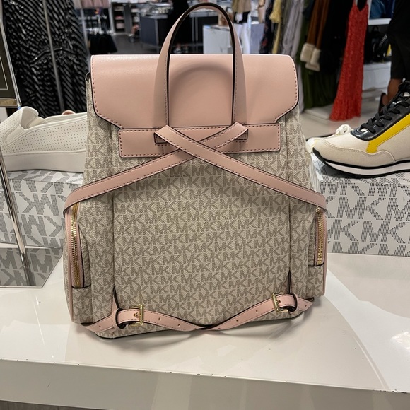 Michael Kors JSI Large Chain Backpack - Picture 4 of 9